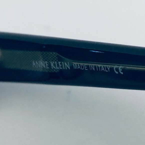 Anne Klein Teal Gradient Sunglasses Made In Italy - Picture 9 of 12